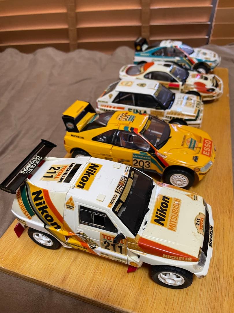 パジェロ プジョー405 ランチア インテグラーレ トヨタ セリカGT-FOUR