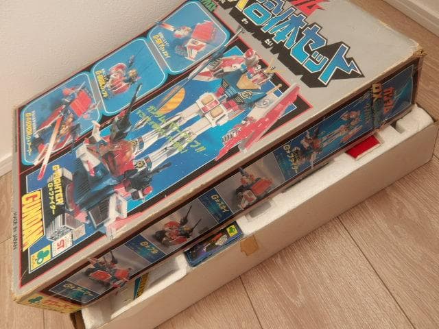 y4530！合金　クローバー　ガンダムDX合体セット　箱・説明書付き