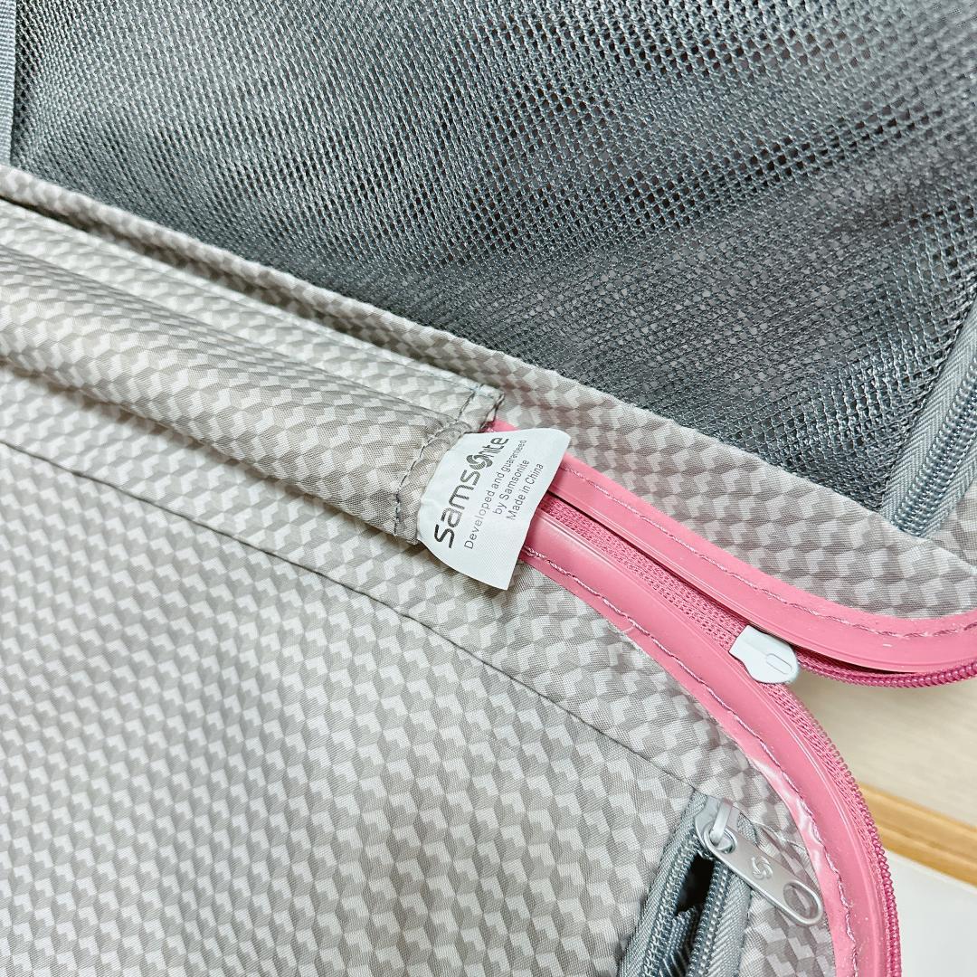 【美品】サムソナイトSamsonite ポリゴンスピナー75/28ピンク