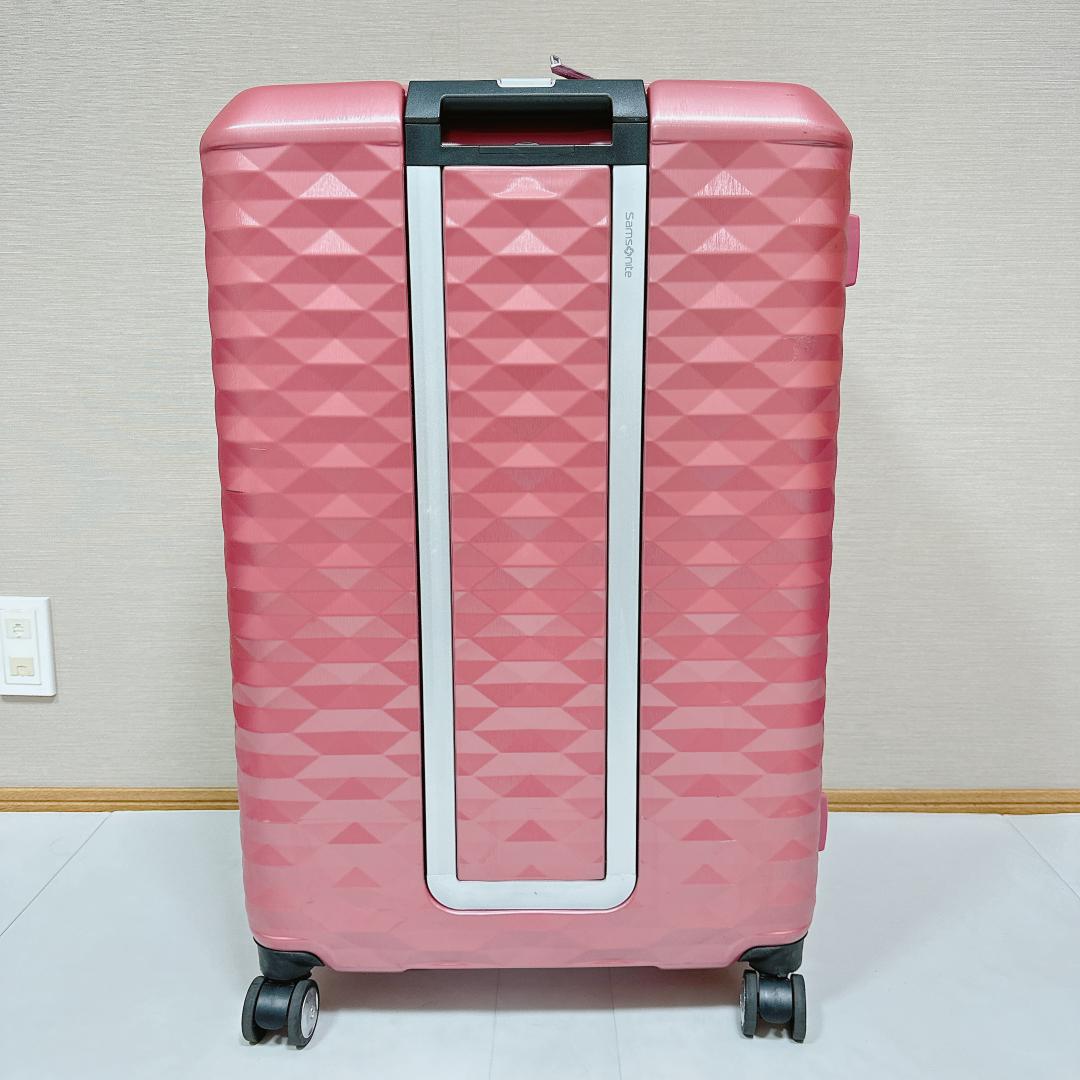【美品】サムソナイトSamsonite ポリゴンスピナー75/28ピンク