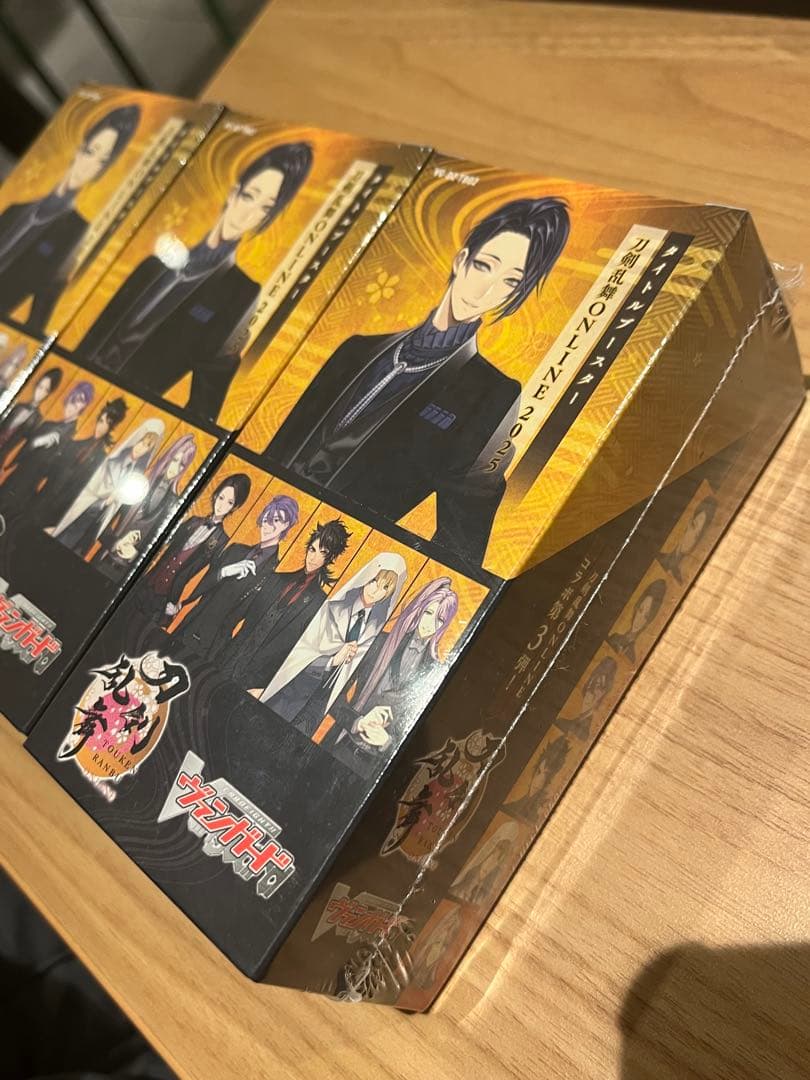 新品　ヴァンガード タイトルブースター 刀剣乱舞ONLINE 2025 3box