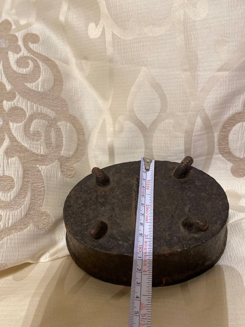 古銅四足香炉　時代物　蔵出し