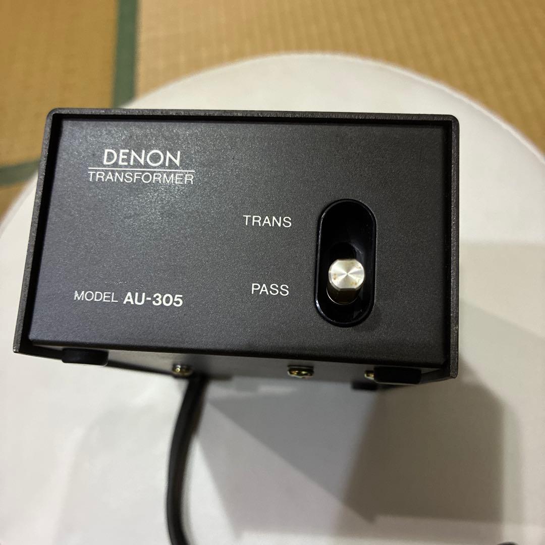 DENON AU-305 MCカートリッジトランスフォーマー