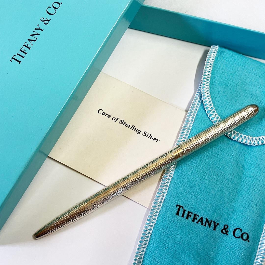 【Tiffany】シルバー ボールペン【未使用・美品】