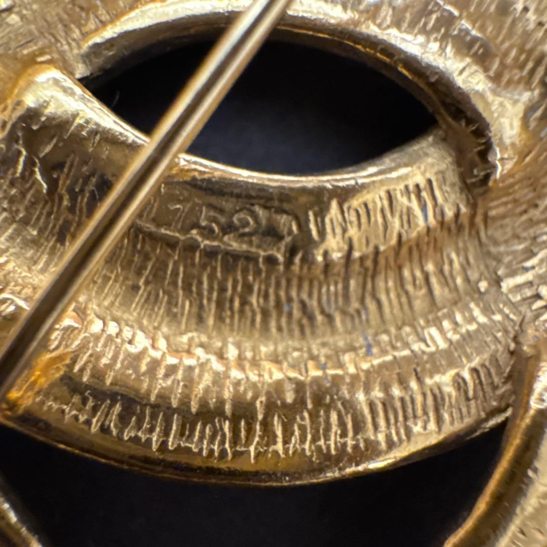 n*a様 2903★CHANEL ブローチ　1152 マトラッセ　ココマーク　ゴ