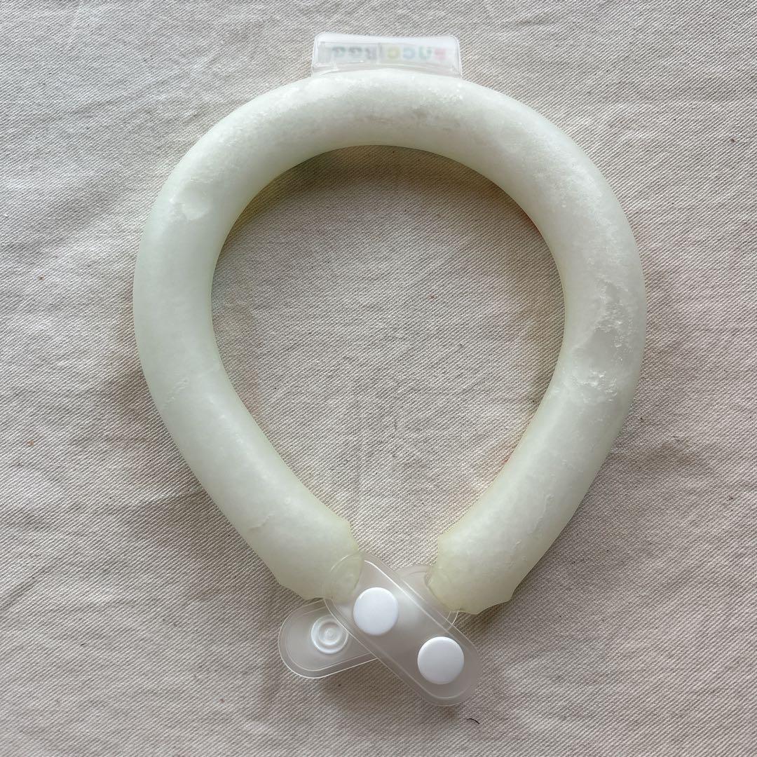 犬　クールリング　Sサイズ　ネッククーラー　熱中症対策　お散歩　蓄光　ボタン付