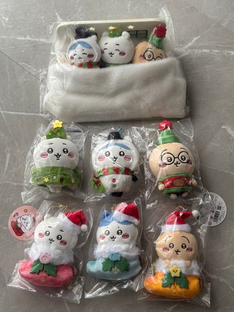 ちいかわ 2023クリスマス マスコットセット