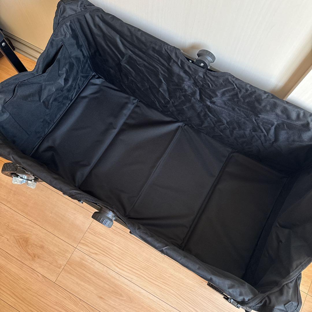 DOD フォールディングキャリーワゴン 黒　ブラック