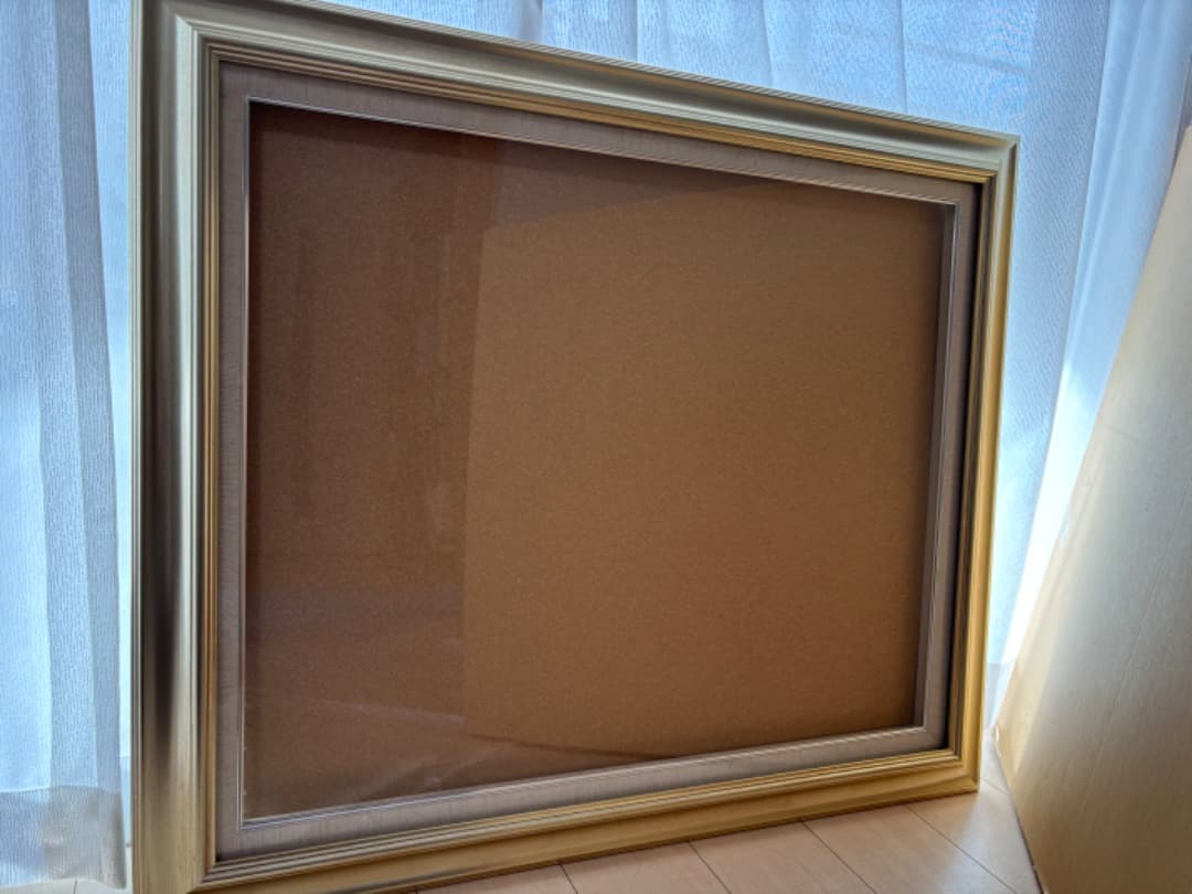 額縁（アクリル透明板）　油絵　F25