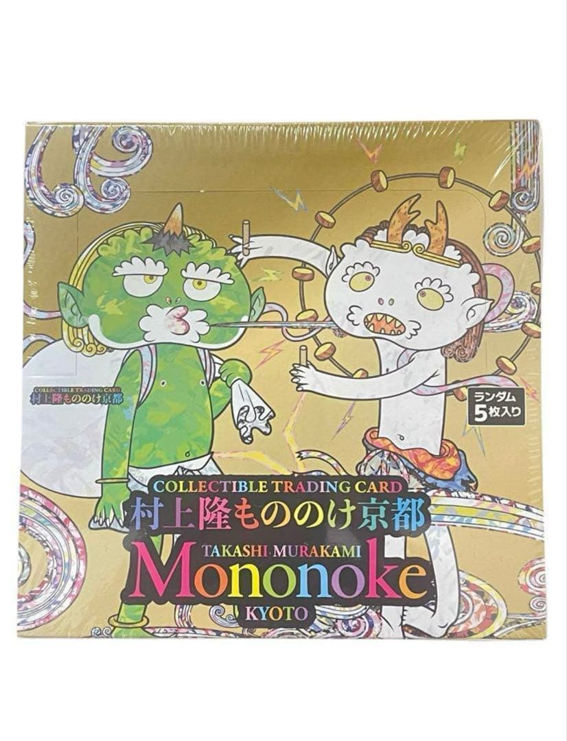 新品 未開封】村上隆 もののけ京都 日本語版1BOX シュリンク有り