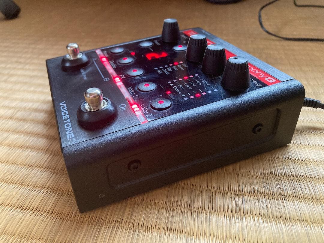 TC Helicon VoiceTone Harmony Gボーカル　ギター連動