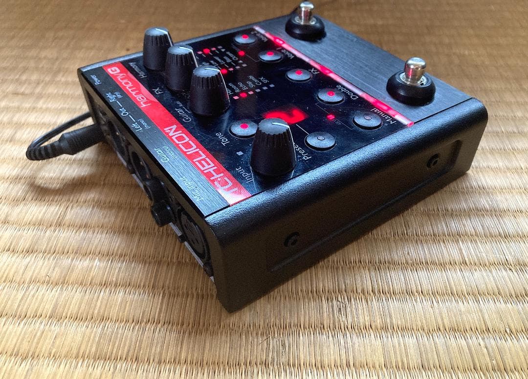 TC Helicon VoiceTone Harmony Gボーカル　ギター連動