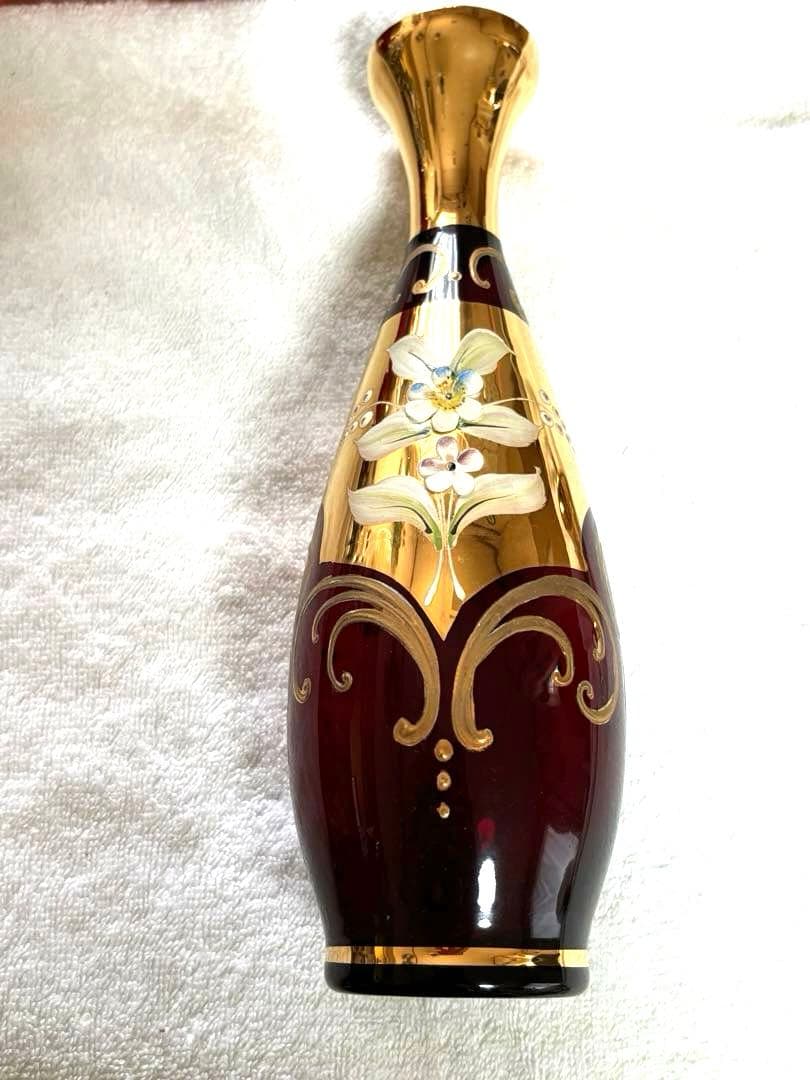 未使用ビンテージ❗️イタリア ベネチアングラス ムラーノ デキャンタグラスセット