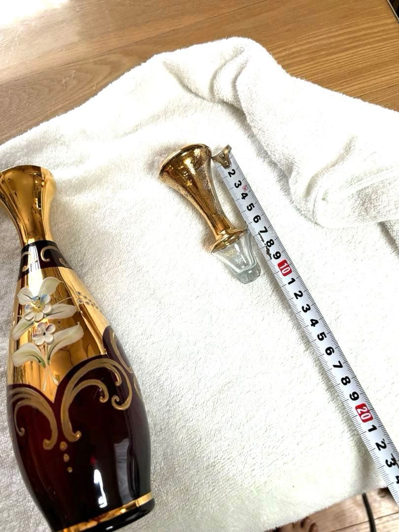 未使用ビンテージ❗️イタリア ベネチアングラス ムラーノ デキャンタグラスセット