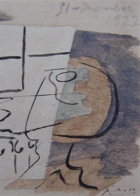 パブロ・ピカソ【Le Gueridon devant la Fenetre】