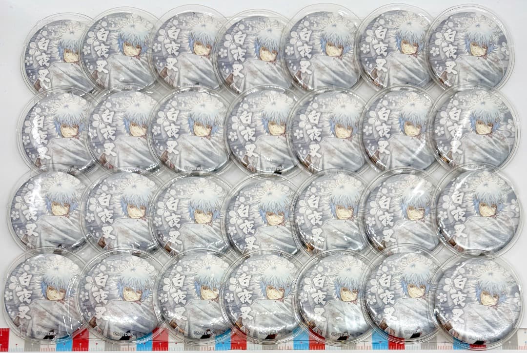 銀魂 坂田銀時 白夜叉 缶バッジ 28個セット