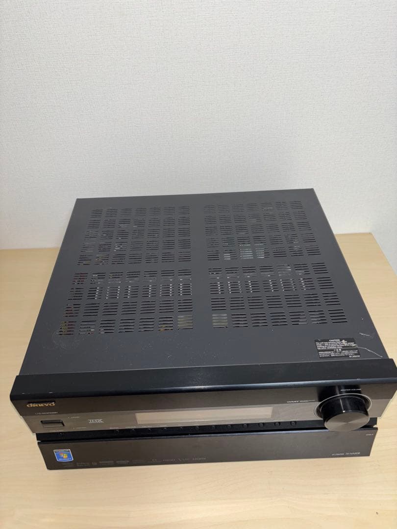 ONKYO動作確認済AVアンプ TX-NA808★元の取扱説明書＆電源ケーブル付