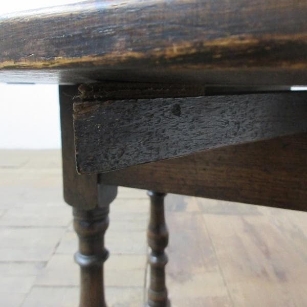イギリス アンティーク 家具 ドロップリーフ コーヒーテーブル 英国 6084e