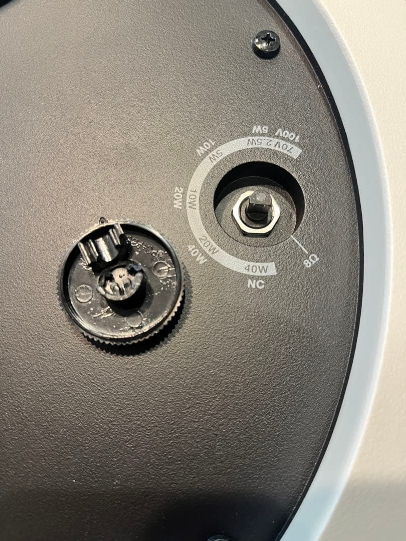 BOSE　DS40F ホワイト　天井埋め込みスピーカー 2台セット①