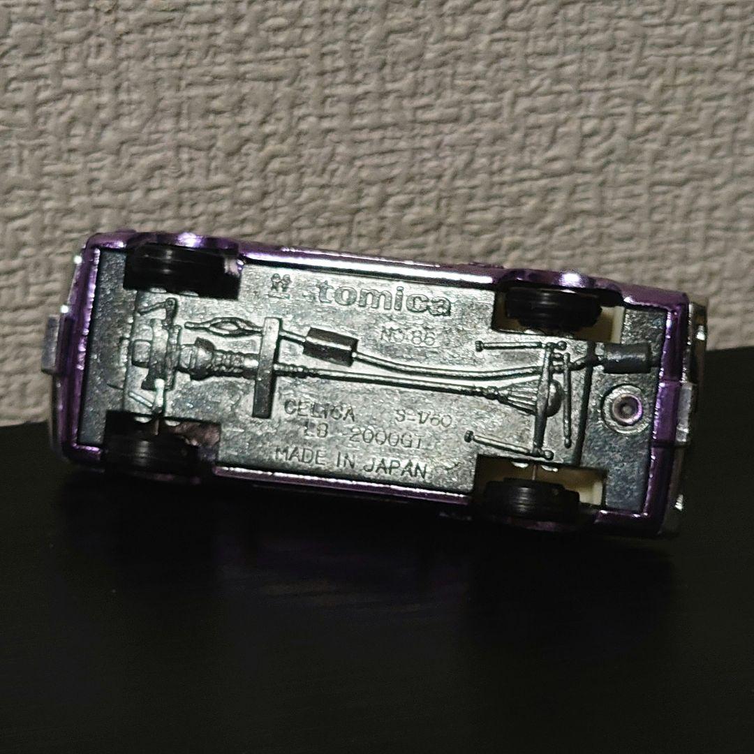 TOMICA　トミカ　トヨタ　セリカLB　2000GT　箱付き　紫メッキ