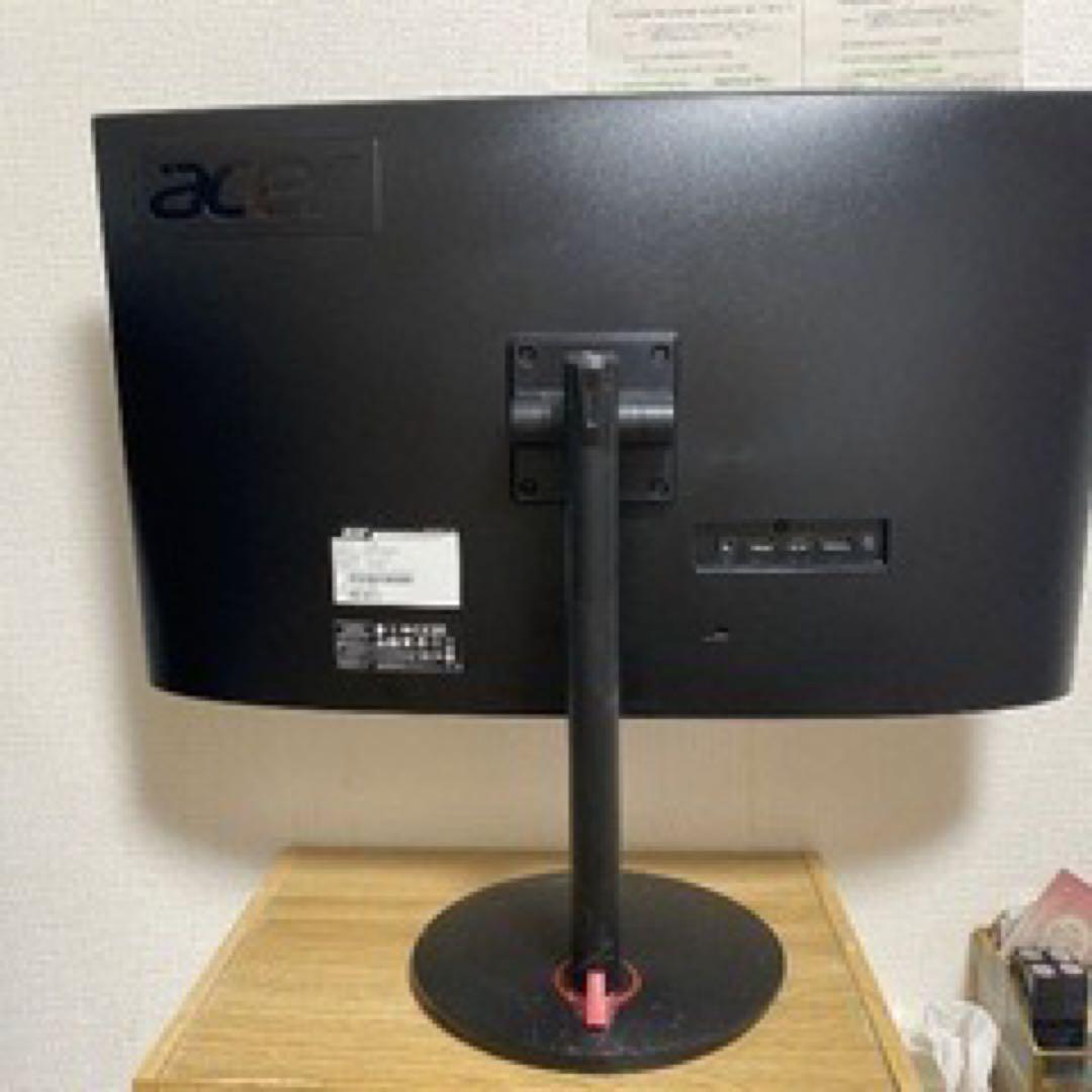 Acer XZ270 LCDモニター 本体　27インチ