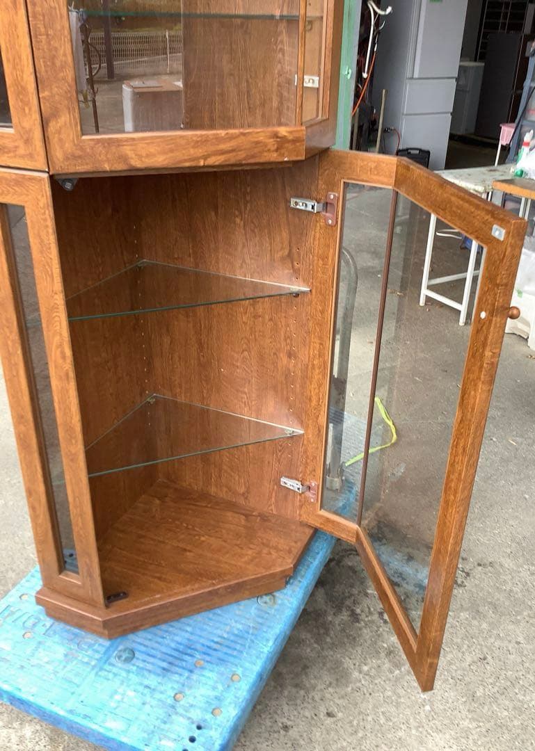 ぽよみ ヴィーナス45 飾り棚 コーナーキャビネット コレクションケース