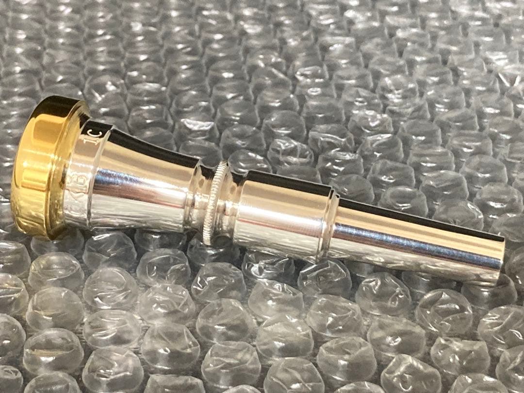 CKB 1C トランペットマウスピース　金メッキ