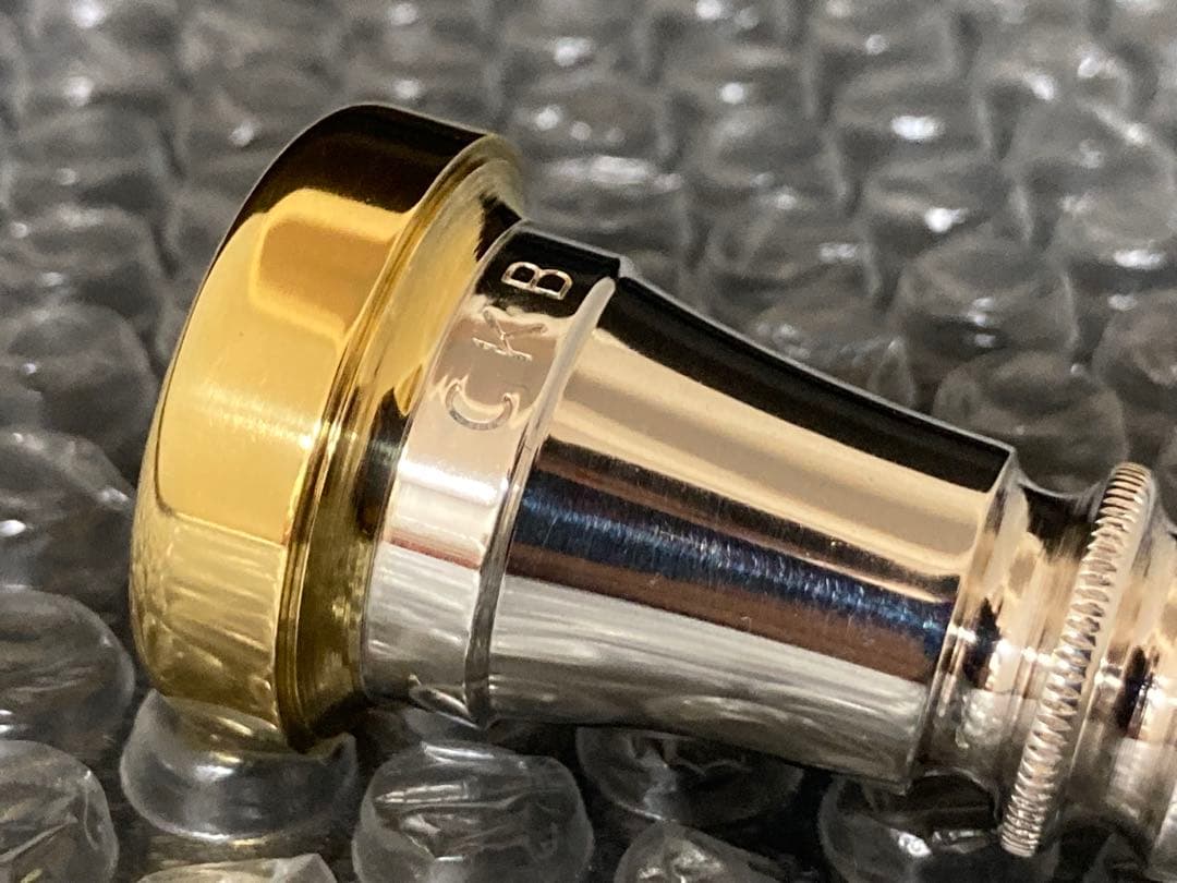 CKB 1C トランペットマウスピース　金メッキ