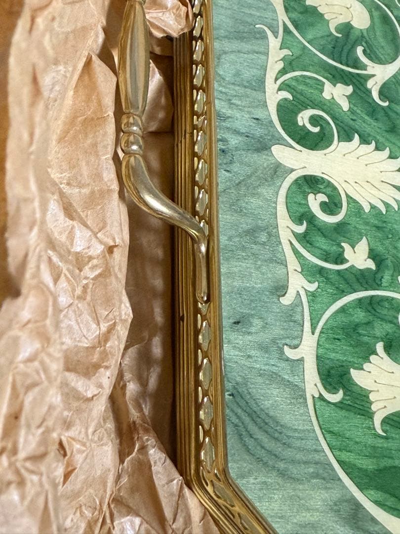 Demain ドマン　イタリア製　トレー　お盆　ビンテージ　新品、未使用