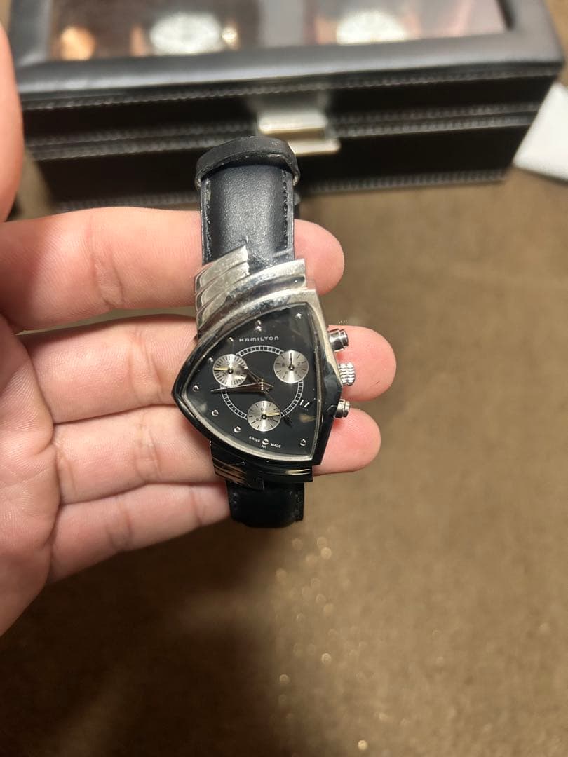 Hamilton ベンチュラ　クロノグラフ 腕時計