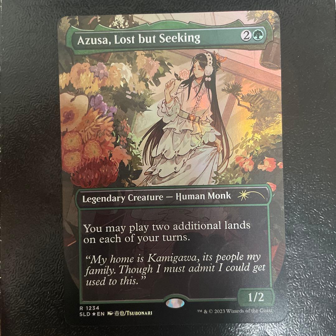 迷える探究者、アズサ foil SLD