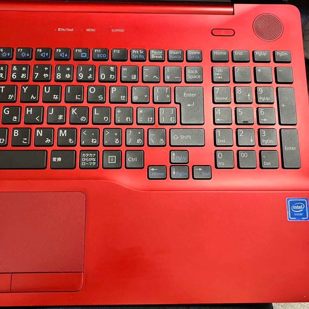LIFEBOOK ルビーレッド AH42/C2 FMVA42C2 美品