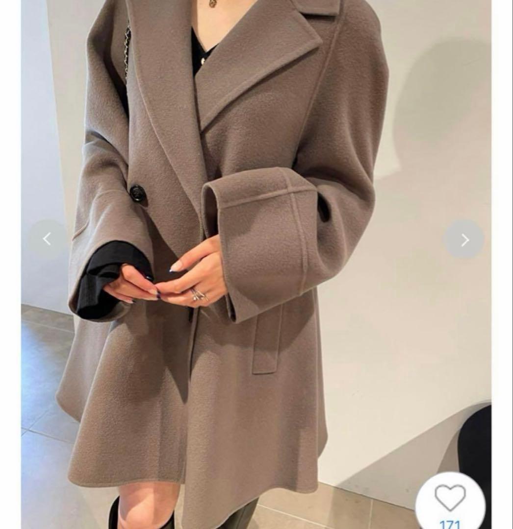 snidel リバーフレアコート