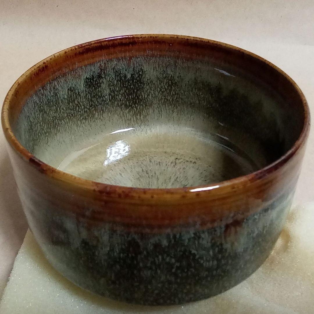 抹茶茶碗　高取焼　亀井楽山