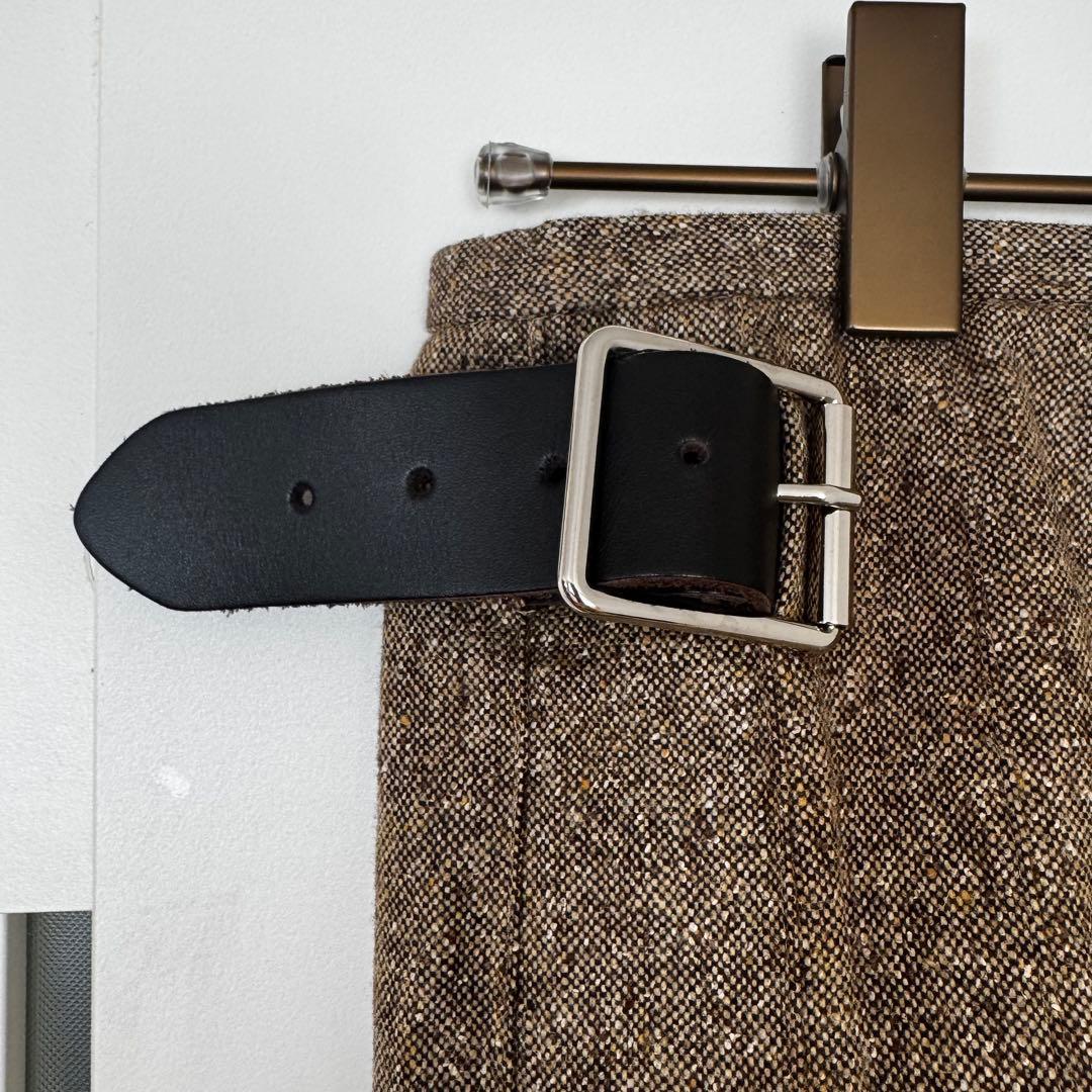 おにめぞO'NEIL OF DUBLINローウェストプリーツラップスカート