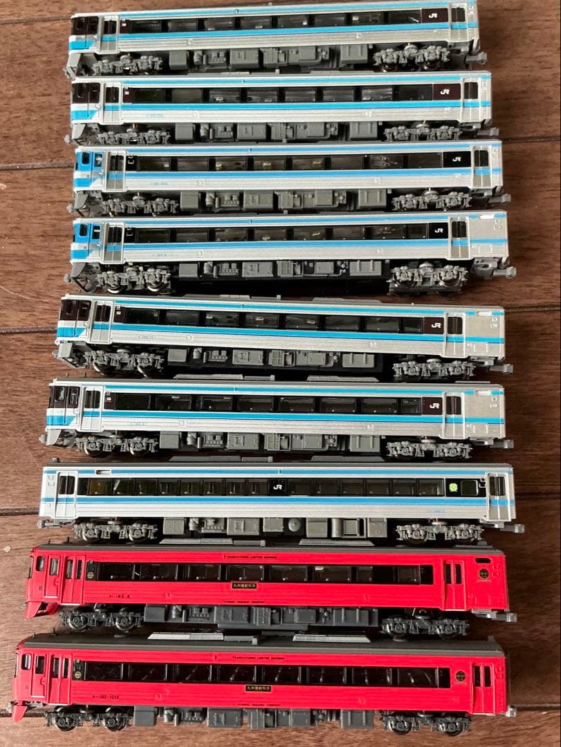 【セール】キハ185 計9両　室内灯付