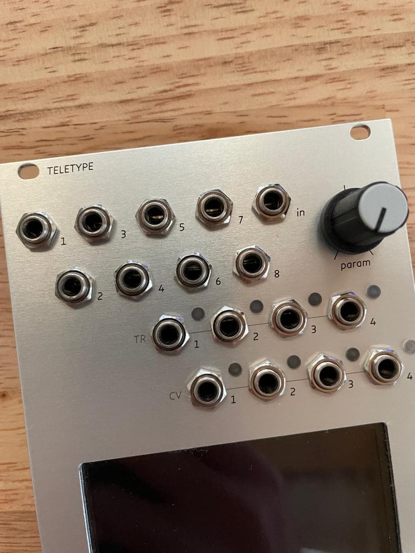美品 monome teletype モジュラーシンセ