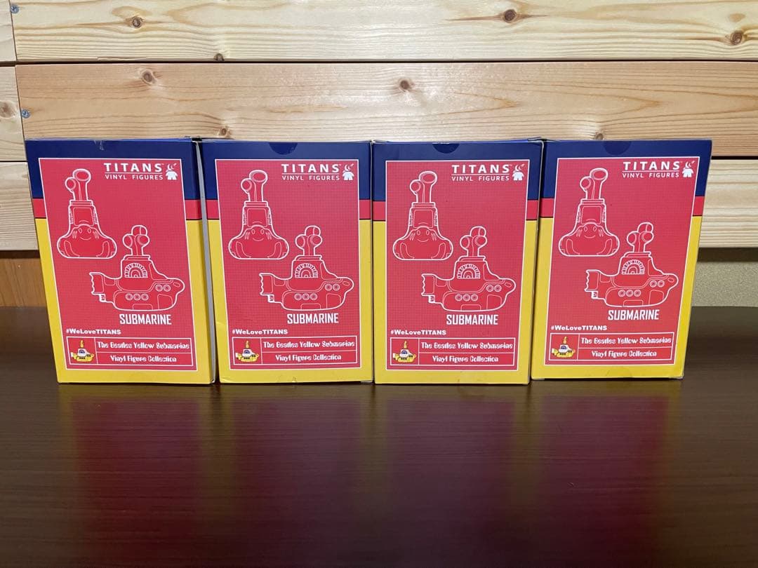 【未開封品】TITANS製 Beatles フィギュア4体セット