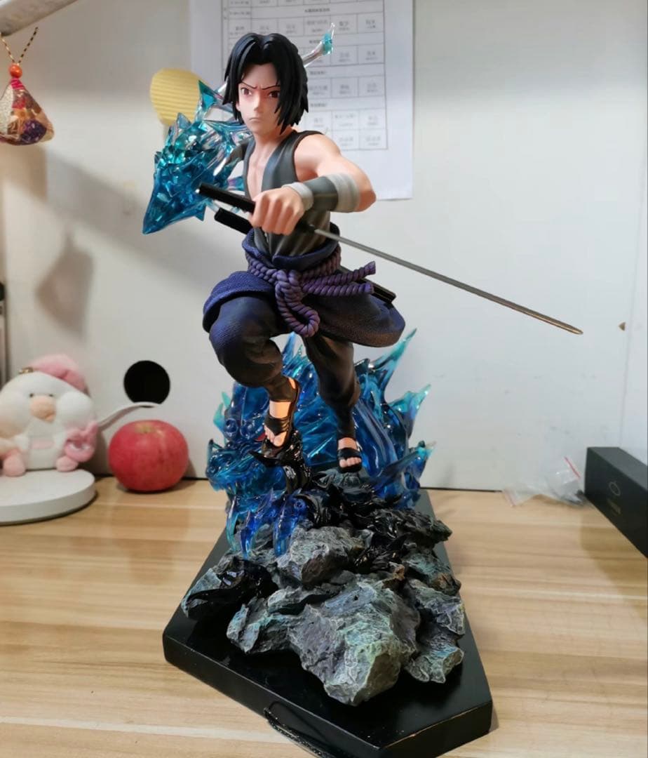 ナルト うちはサスケ ガレージキット ガレキ スタチュー⑥②