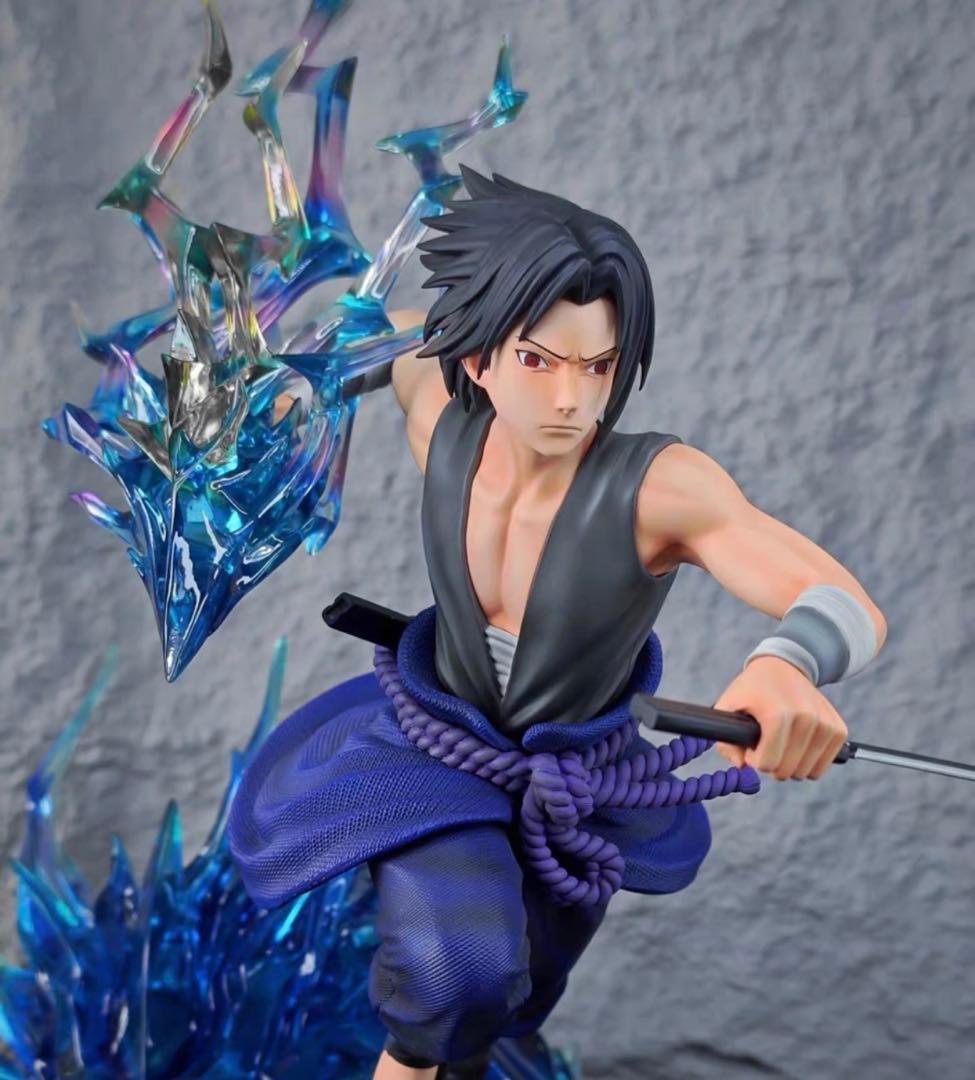 ナルト うちはサスケ ガレージキット ガレキ スタチュー⑥②