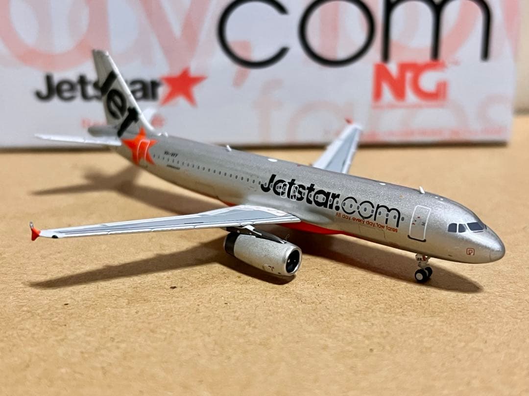 航空機・ヘリコプター NG models 1/400 Jetstar A320-200 VH-VFF