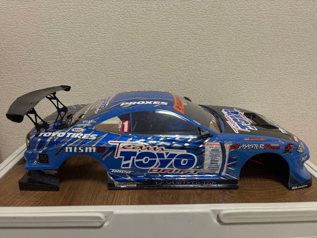 ヨコモ　シルビア s15 ラジコンボディ　ドリフト　1/10 YD-2 電飾付き