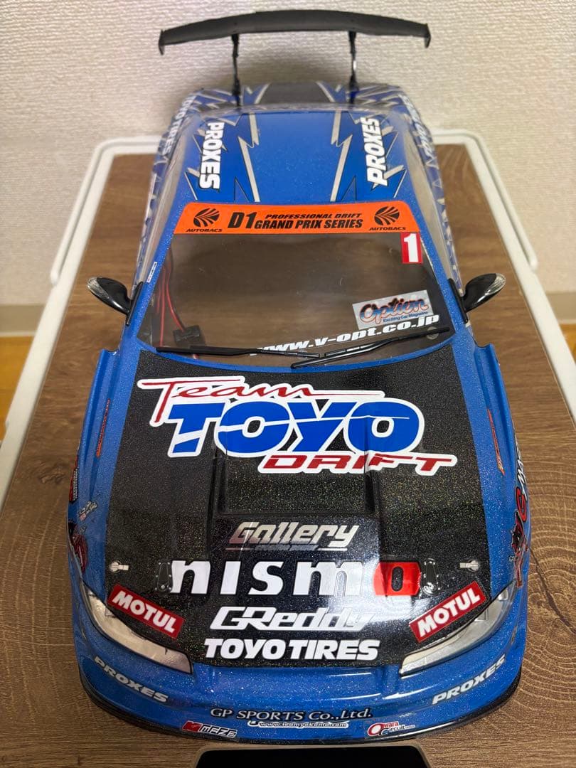 ヨコモ　シルビア s15 ラジコンボディ　ドリフト　1/10 YD-2 電飾付き