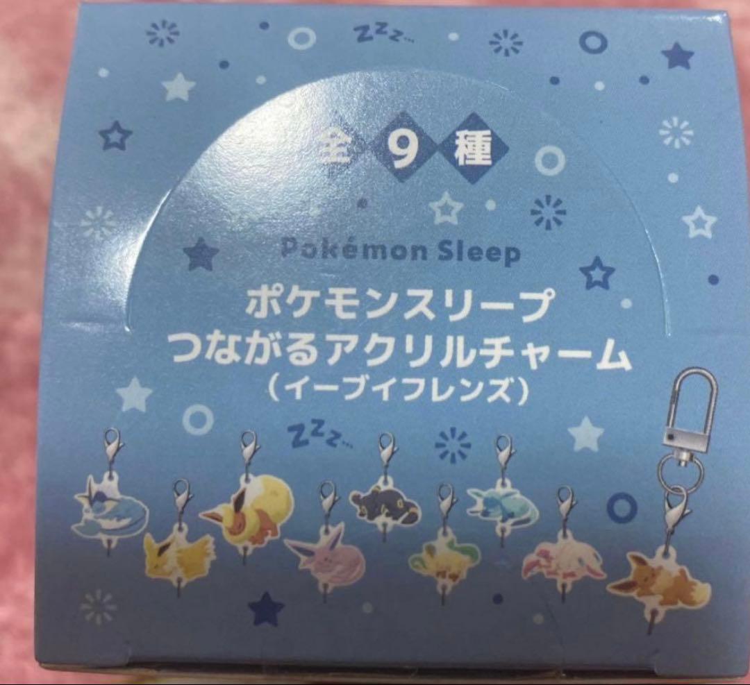 ポケモン　スリープ　つながる　アクリルチャーム　イーブイ　フレンズ　全9種