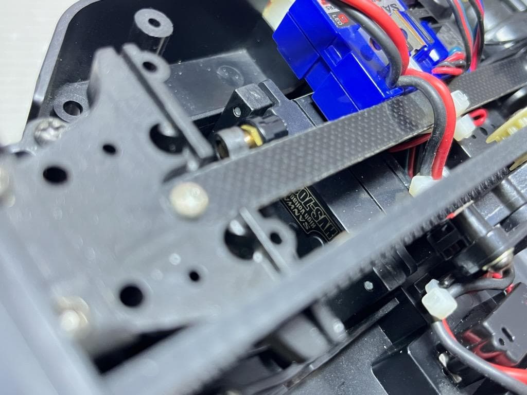 絶版品 タミヤ 1/10 RC ランチア 037 ラリー TA03R-Sシャーシ