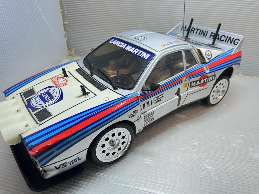 絶版品 タミヤ 1/10 RC ランチア 037 ラリー TA03R-Sシャーシ