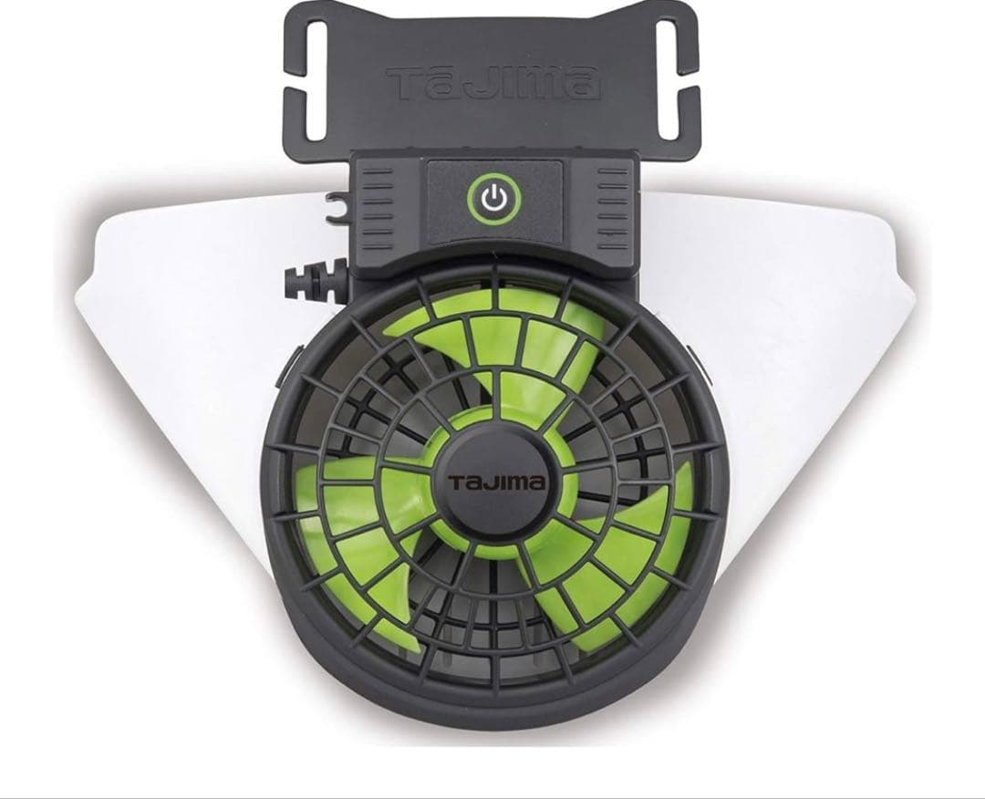 ヘルメット用送風機 タジマ 清涼ファン 風雅ヘッド2 フルセット