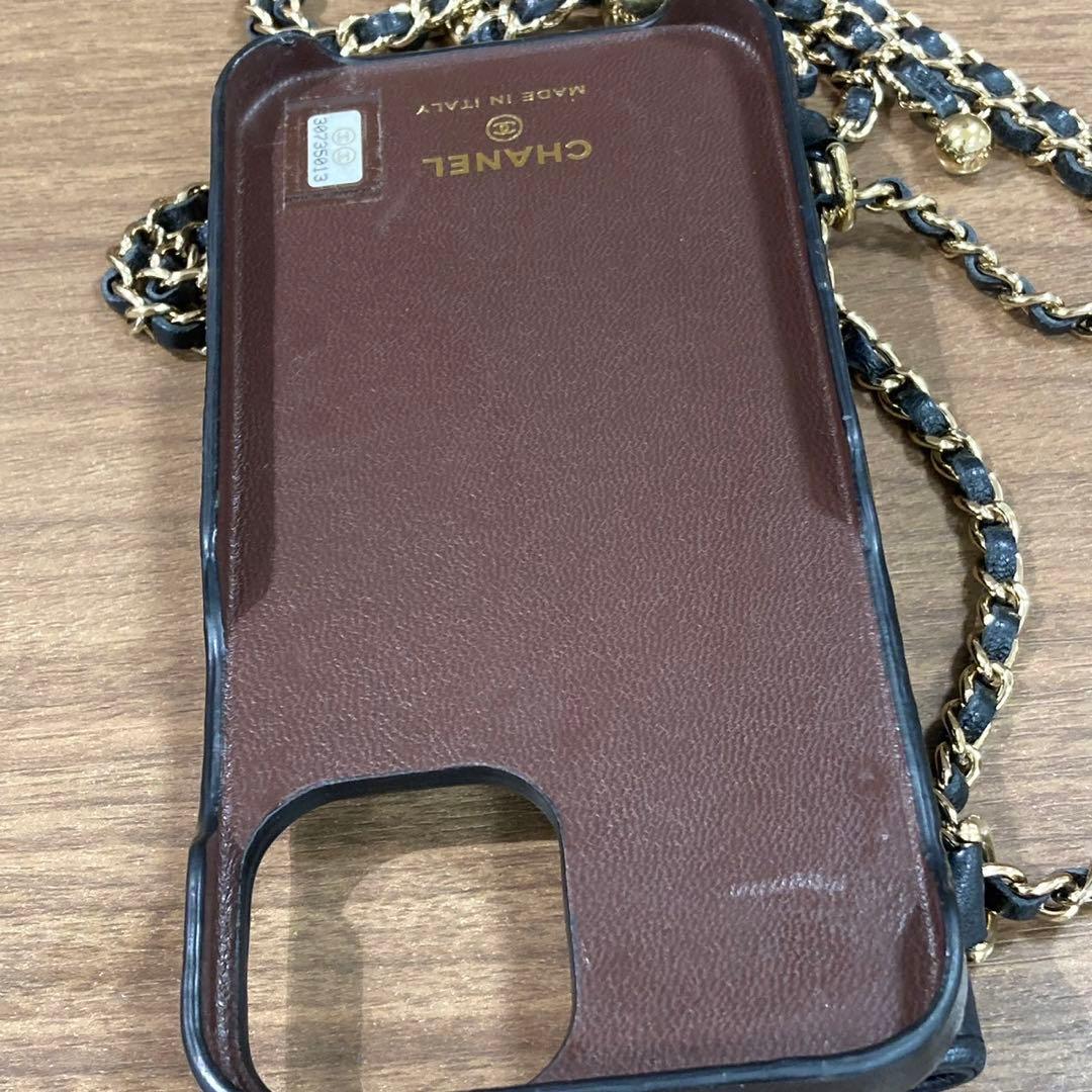 CHANEL シャネル マトラッセ ラムスキン iPhoneケース レディース