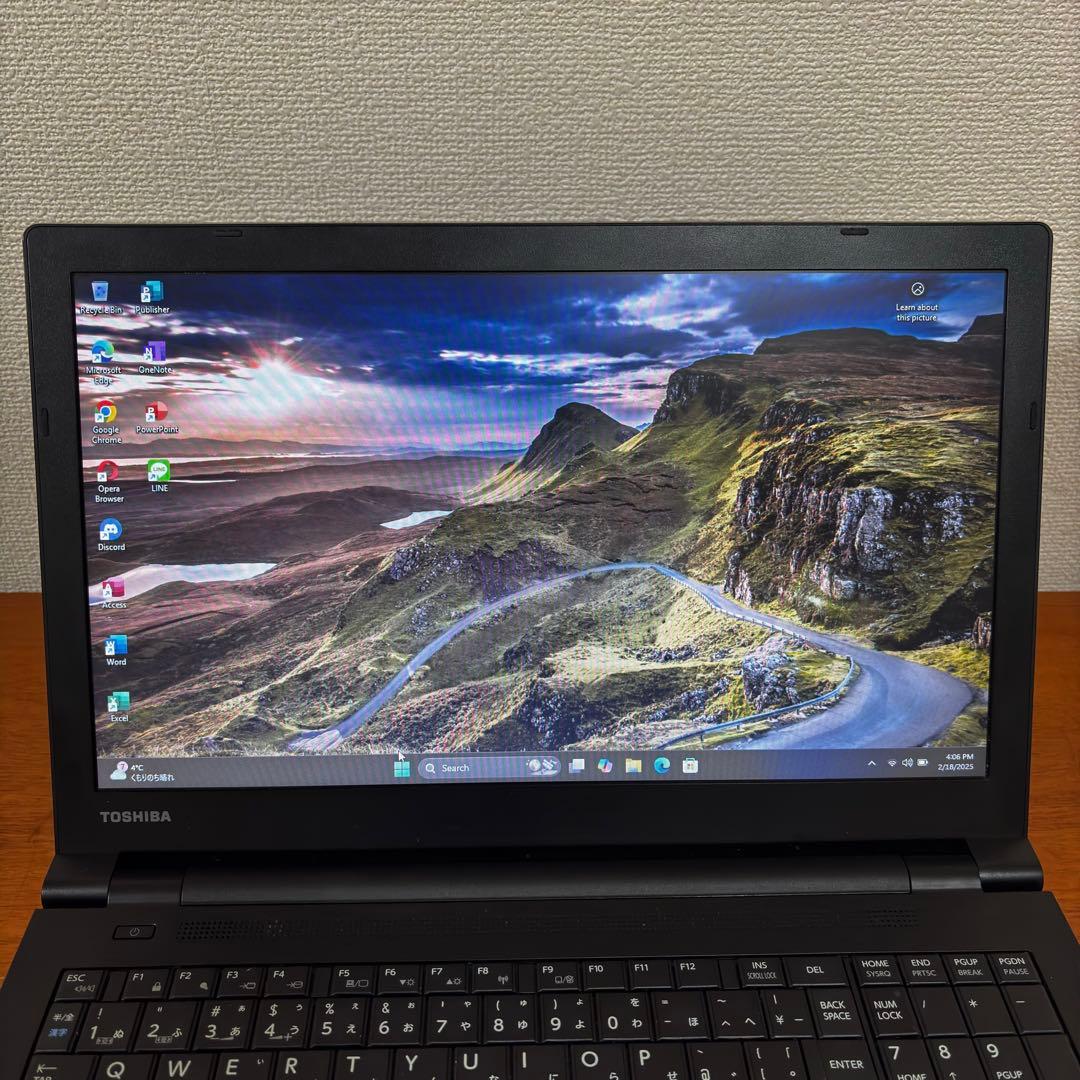 TOSHIBA ノートパソコン ノートPC Windows11 1TB