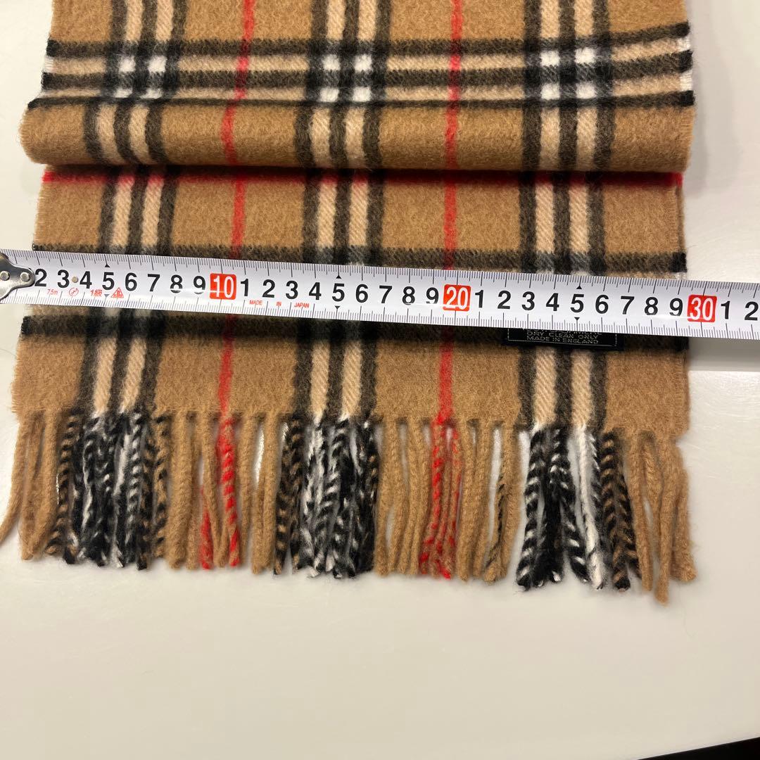 ジ*ズ様 Burberrys カシミヤ チェックマフラー